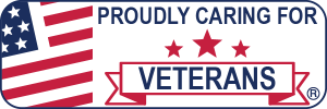 Proudly Caring for Veterans Web Badge 600x200